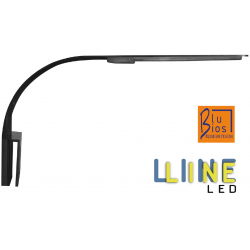 Plafoniera Line Led Nera